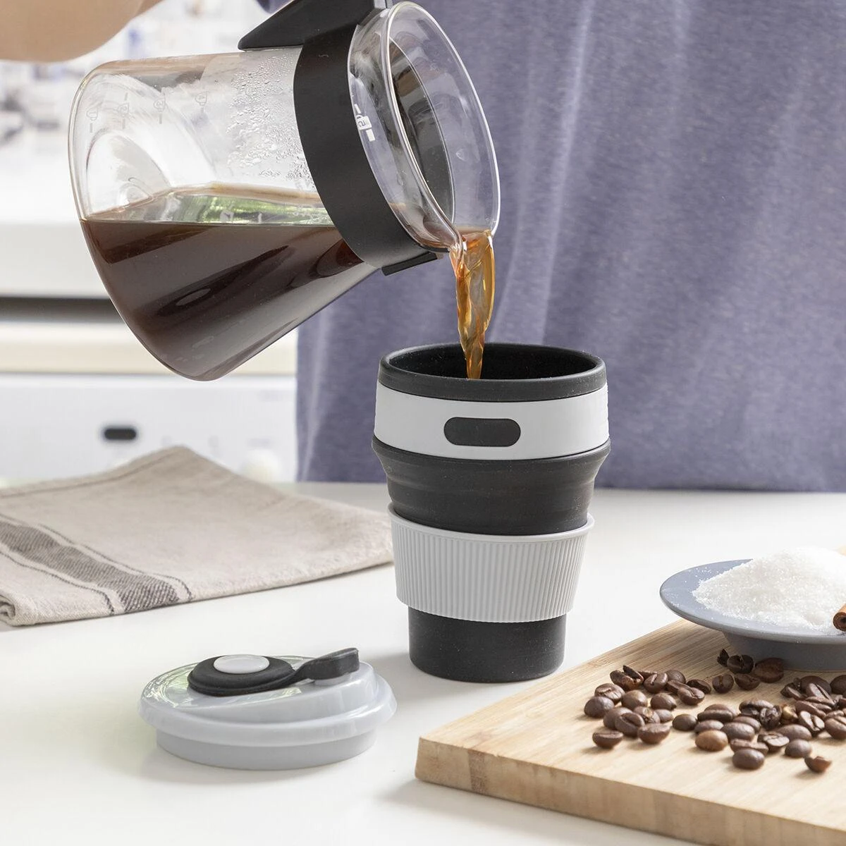 „InnovaGoods“ sulankstoma silikoninė termoso pakuotė „InnovaGoods“