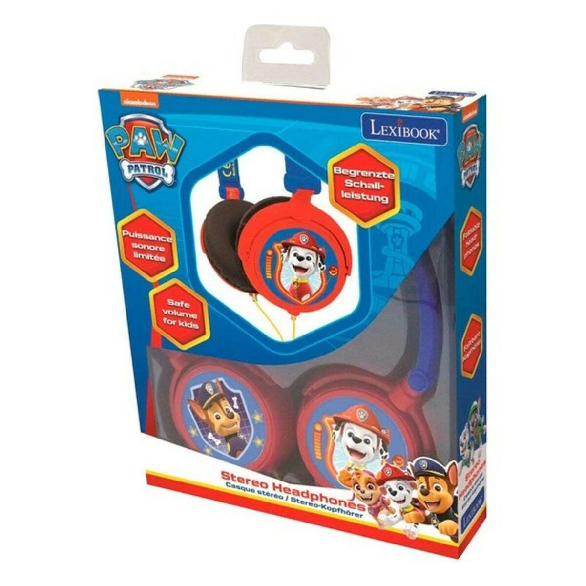 Lexibook Spin Master "Paw Patrol" (Šunyčiai patruliai) ausinės vaikams