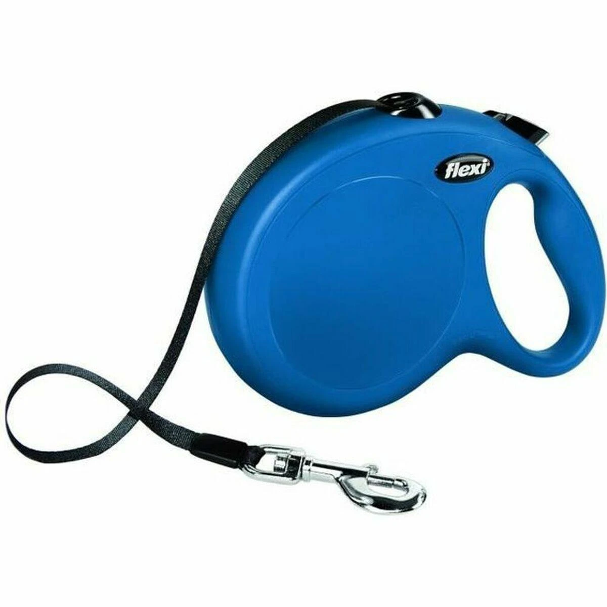 Flexi New Classic L pavadėlis šunims iki 50kg juostinis 8m mėlynos spalvos