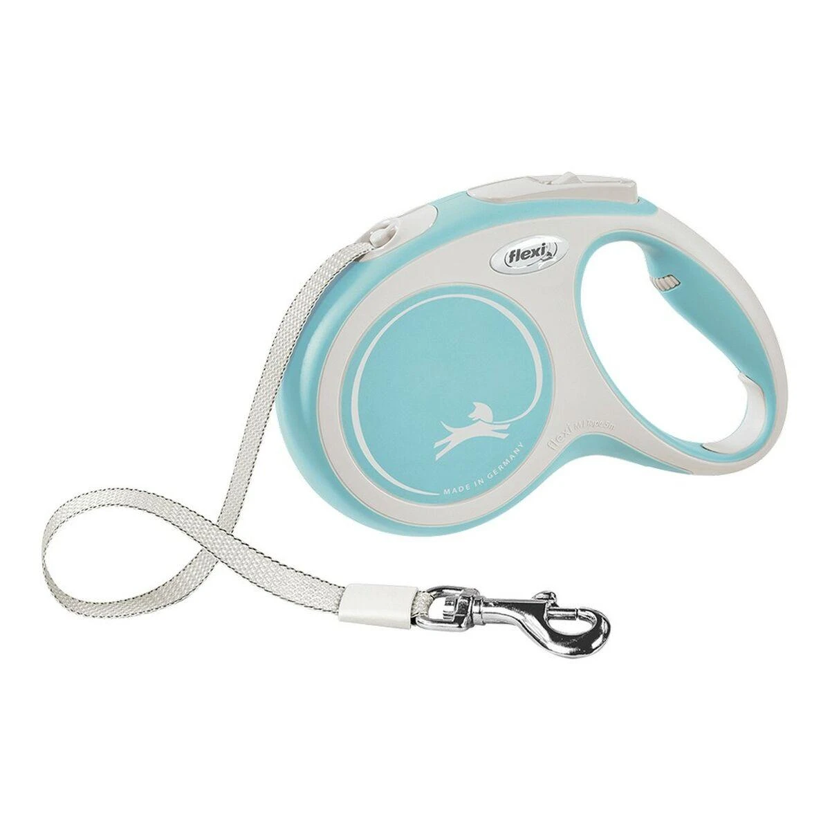Flexi New Comfort XS pavadėlis šunims iki 12kg juostinis 3m žydros spalvos