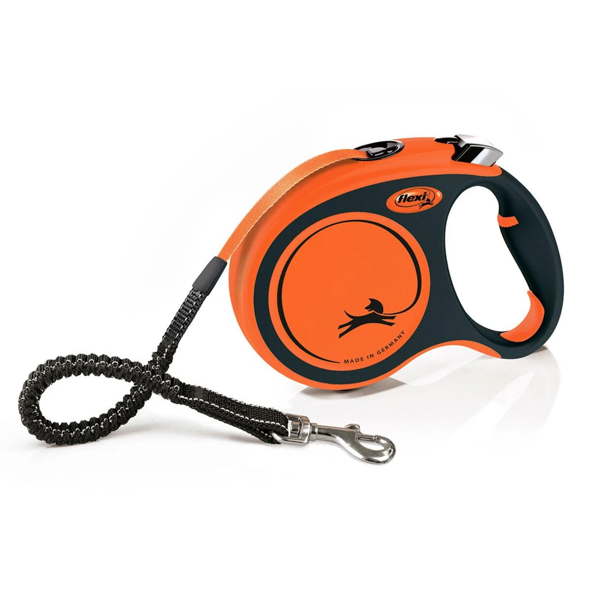 Flexi Xtreme šunų pavadėlis, L, max 65 kg, 5 m, oranžinis
