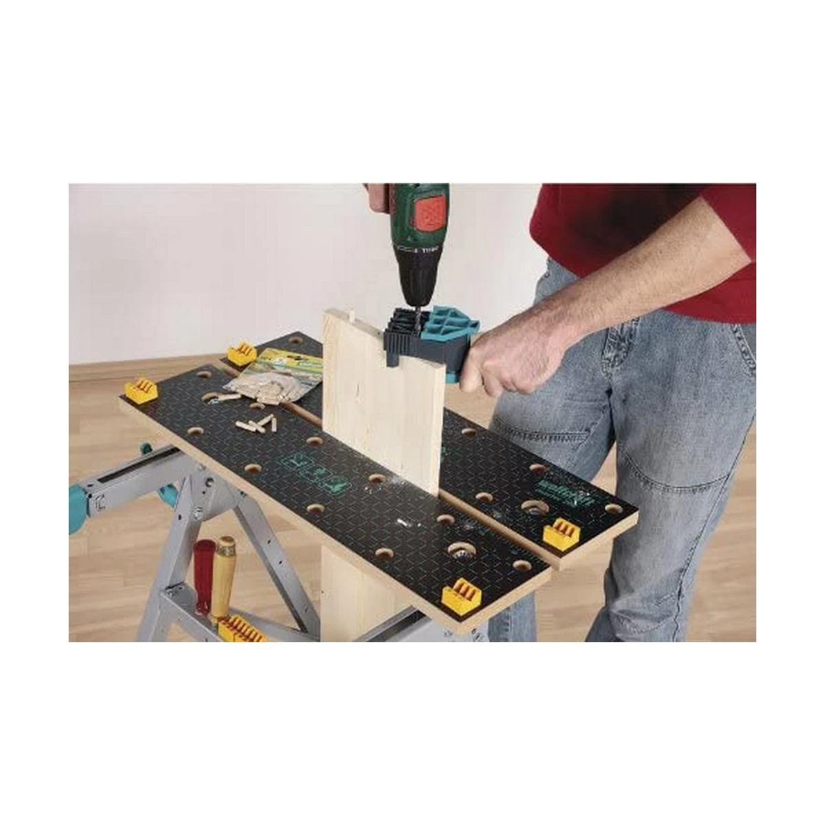 WOLFCRAFT MASTER 200 prispaudimo ir darbo stalas (6177000)