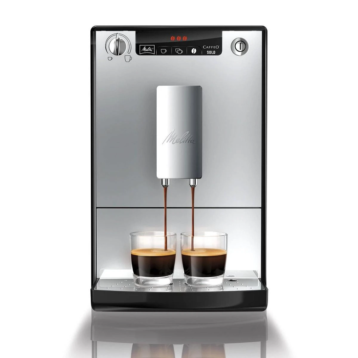 Melitta E950-103 Caffeo Solo Pilnai automatinis kavos aparatas, Sidabrinis