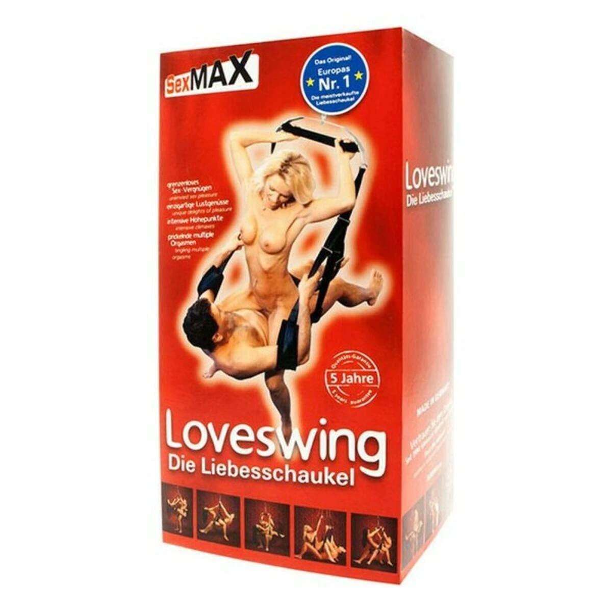Joydivision Love Swing raudona pakuotė su pora