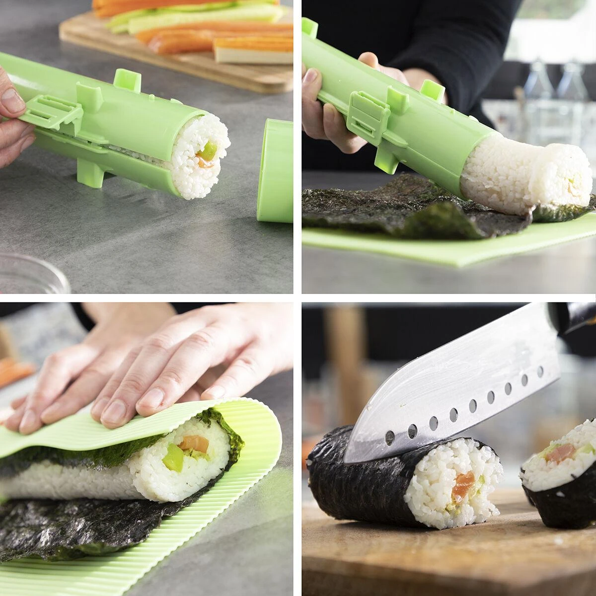 InnovaGoods Rinkinys do Sushi su receptai Suzooka 3 Parts