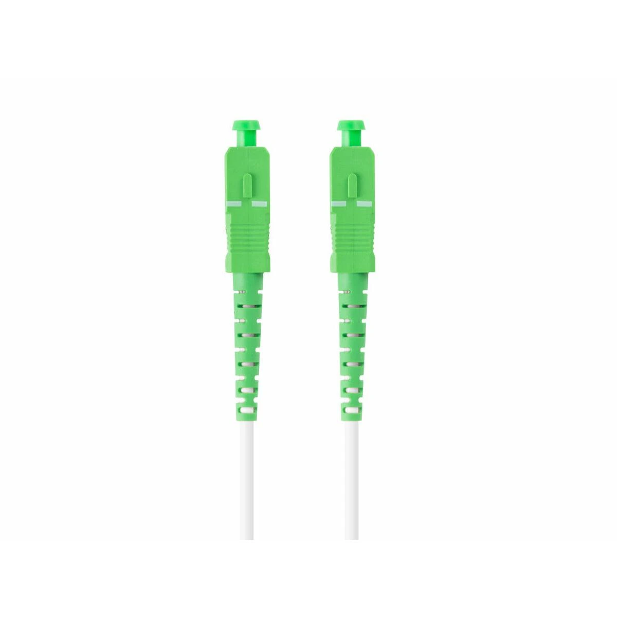 LANBERG šviesolaidinis patchcord SM SC/APC-SC/APC simplex 30m LSZH g657a2 3.0mm baltas