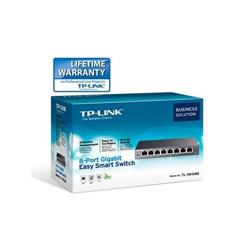 Šakotuvas Komutatorius TP-Link / TL-SG108E