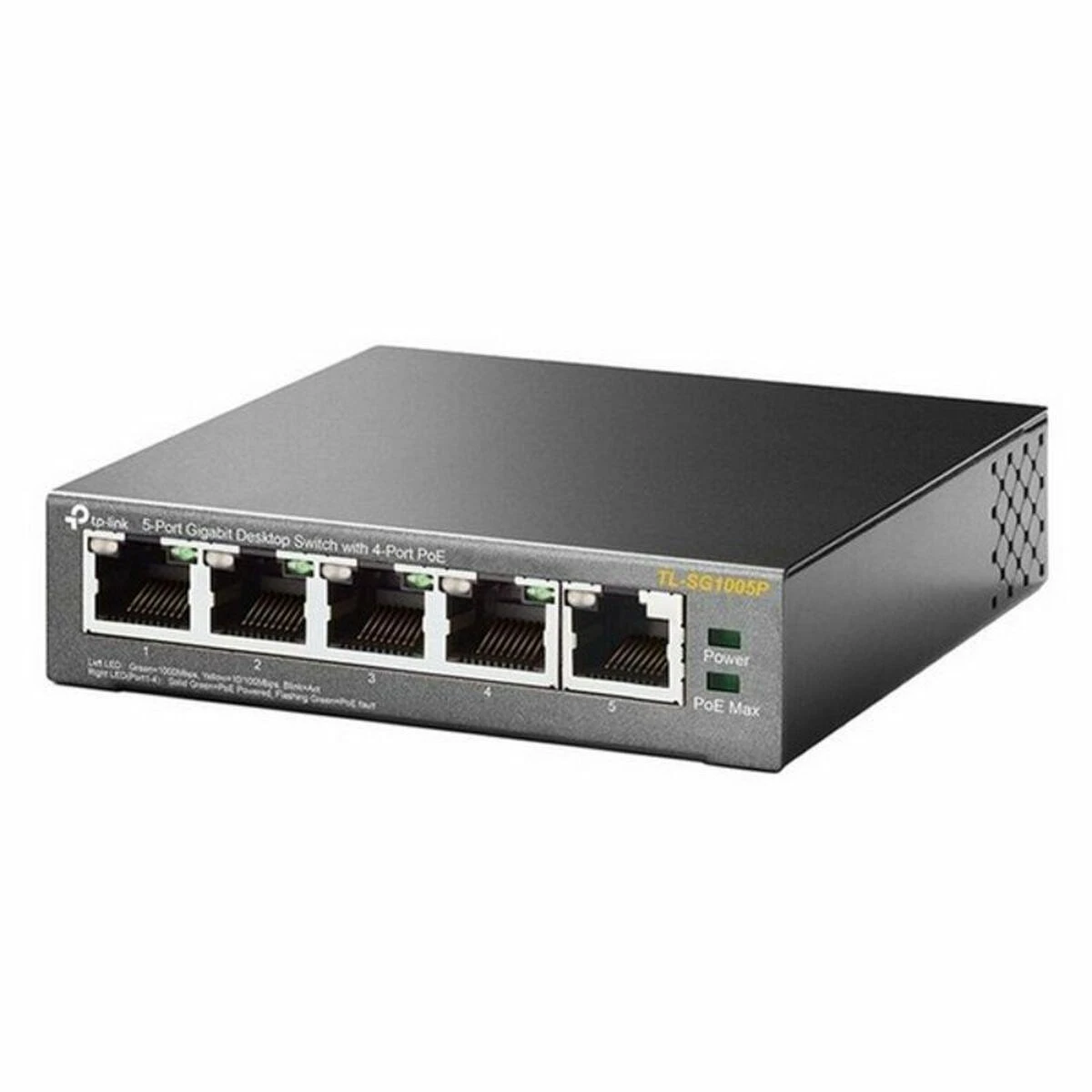 Šakotuvas TP-LINK komutatorius TL-SG1005P nevaldomas