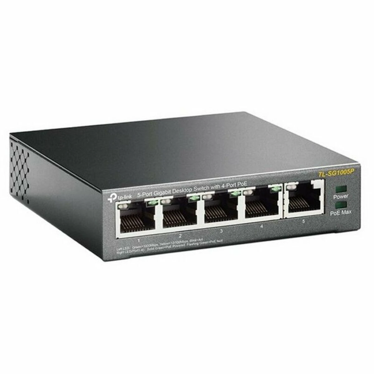 Šakotuvas TP-LINK komutatorius TL-SG1005P nevaldomas