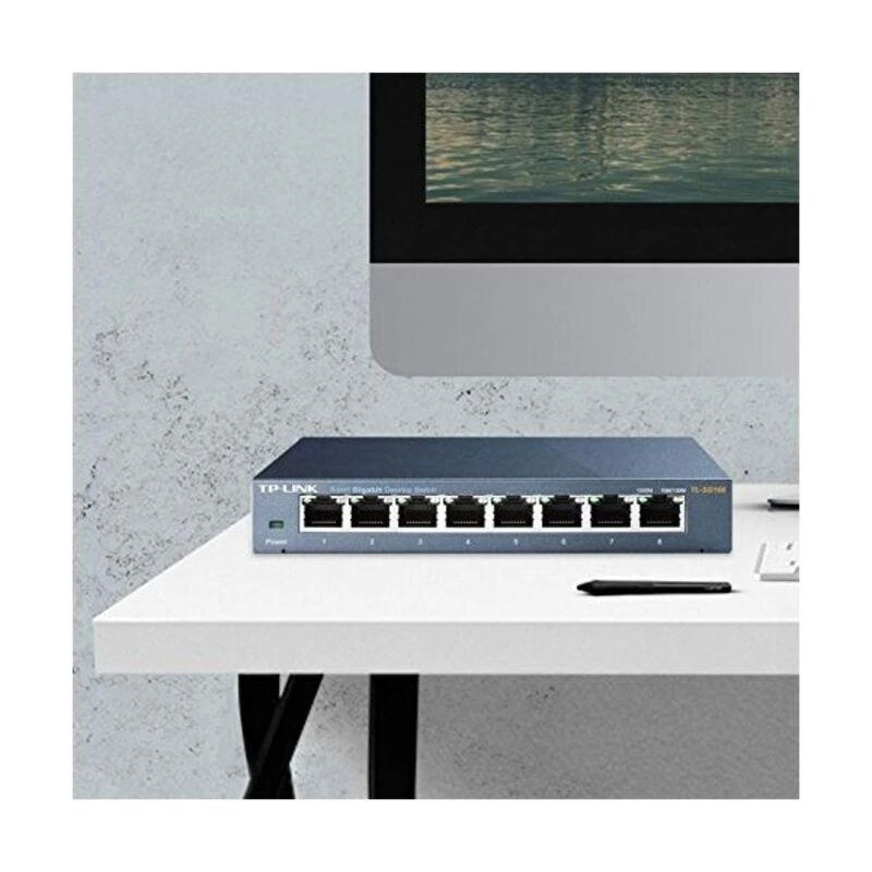 Šakotuvas TP-LINK TP-LINK komutatorius TL-SG108 TLSG108 (TL-SG108)