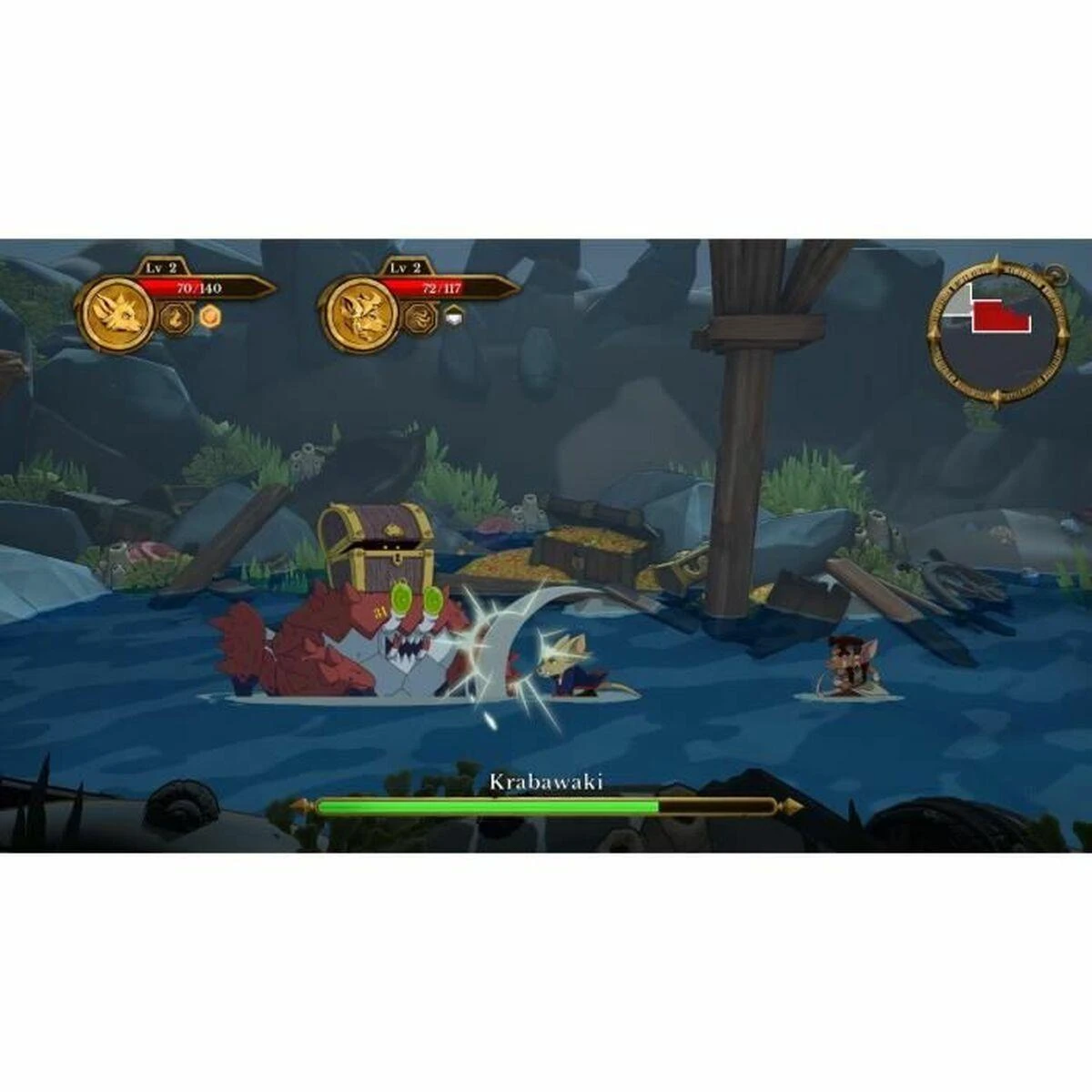 Curse Jūros žiurkių prakeiksmas – „Nintendo Switch“.
