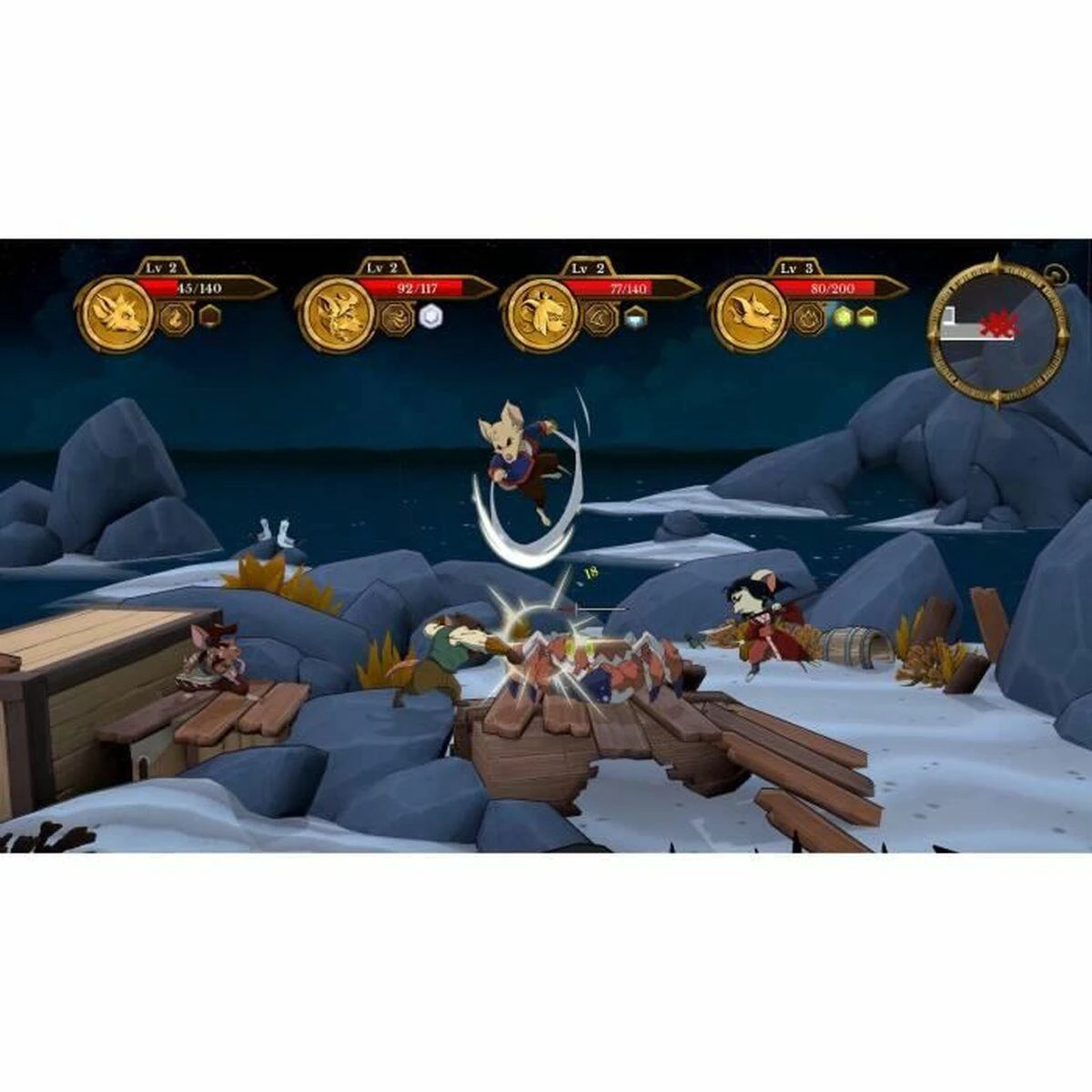 Curse Jūros žiurkių prakeiksmas – „Nintendo Switch“.
