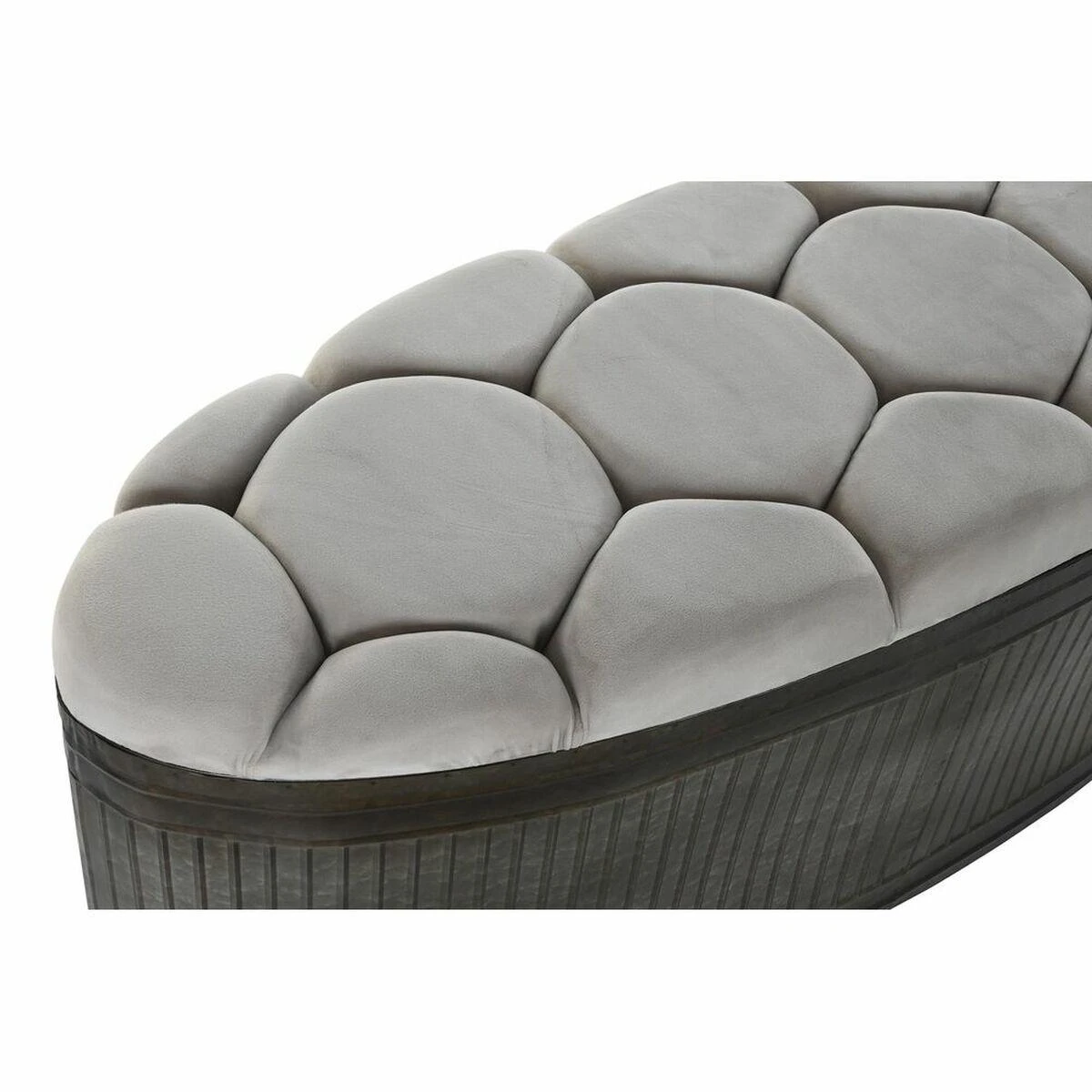 Suoliukas DKD Home Decor, pilkas