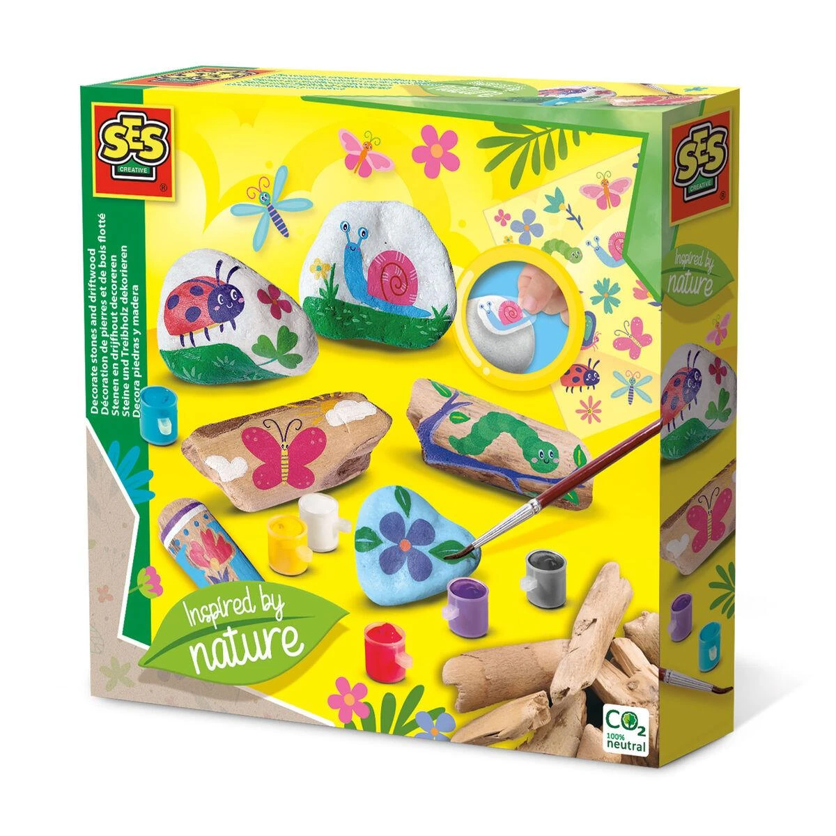 Tapybos rinkinys SES Creative Inspired by Nature