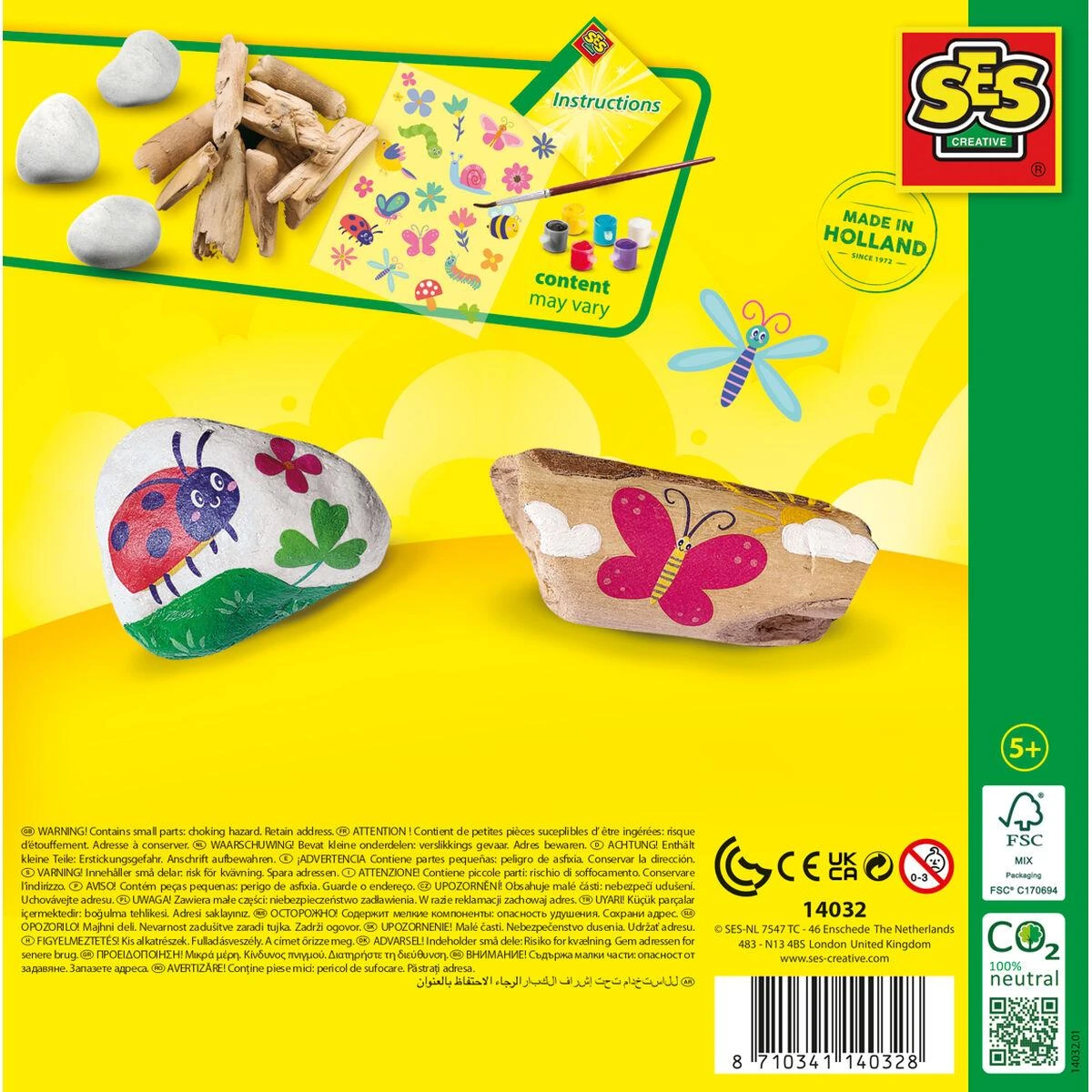 Tapybos rinkinys SES Creative Inspired by Nature