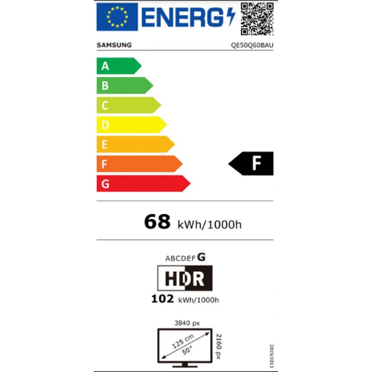 Samsung Televizorius QLED 4K Q60B, QE50Q60BAUXXH