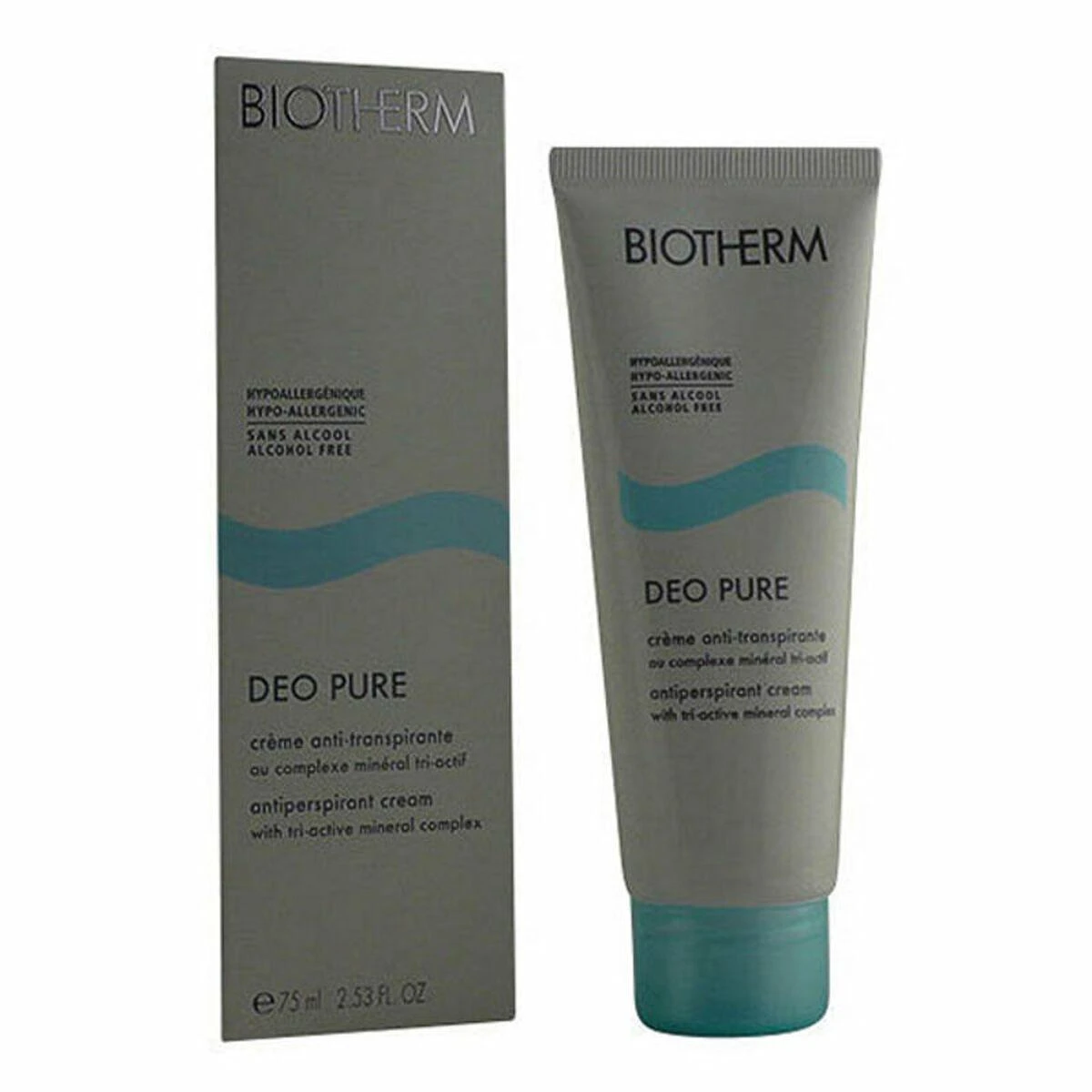 Biotherm Deo Pure kreminis antiperspirantas su pakuote