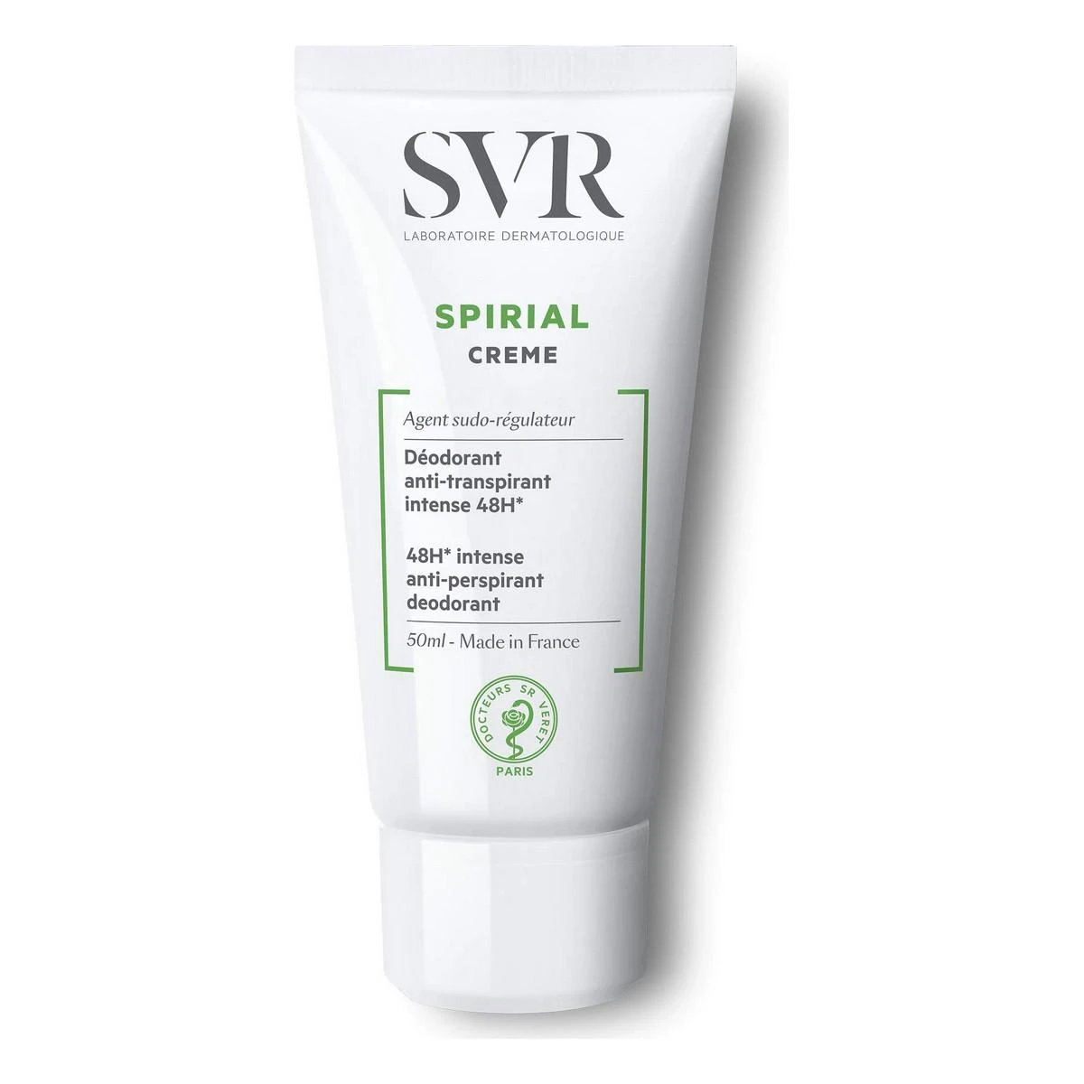Svr Spirial dezodoranto kremas nuo prakaitavimo 50ml