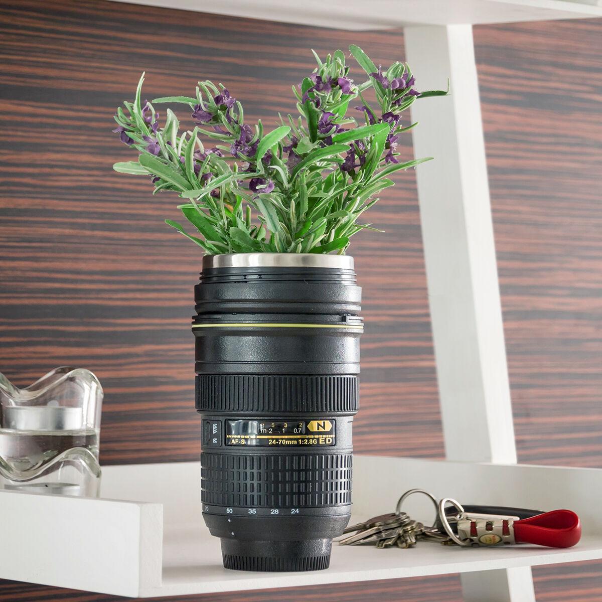 Termo-puodelis su dangteliu InnovaGoods