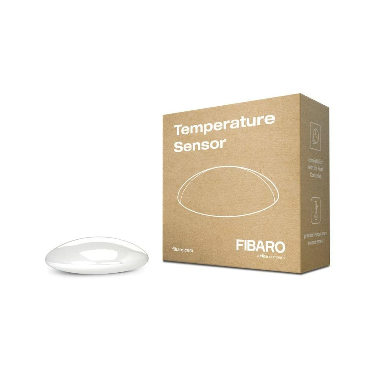 „Fibaro“ šilumos valdiklio temperatūros jutiklis