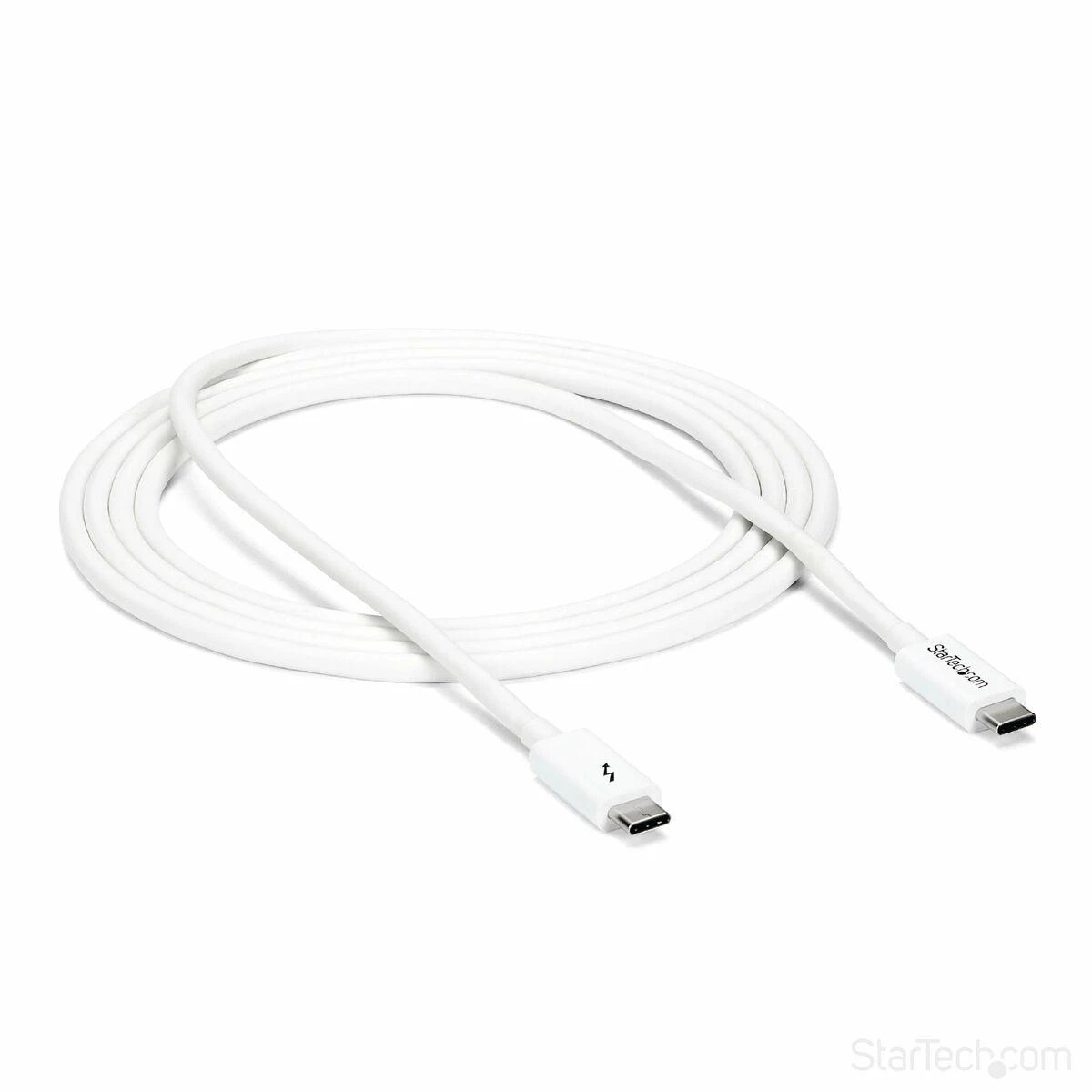 USB kabelis StarTech USB-C – USB-C 2 m baltas (TBLT3MM2MW)