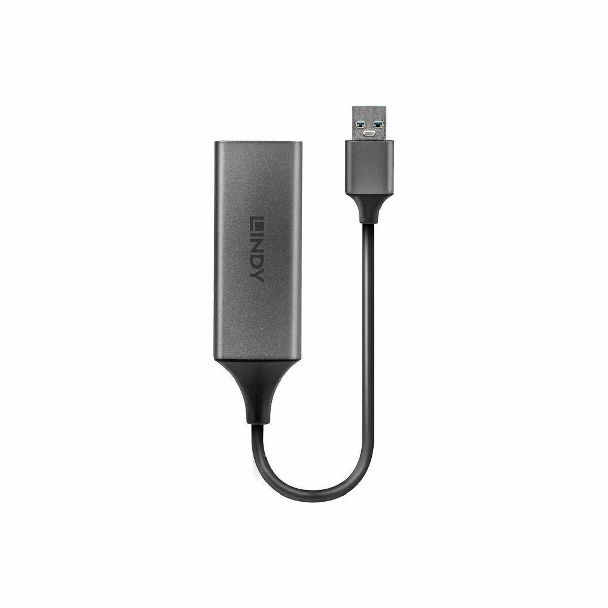 Lindy USB į Ethernet adapteris, pilkas