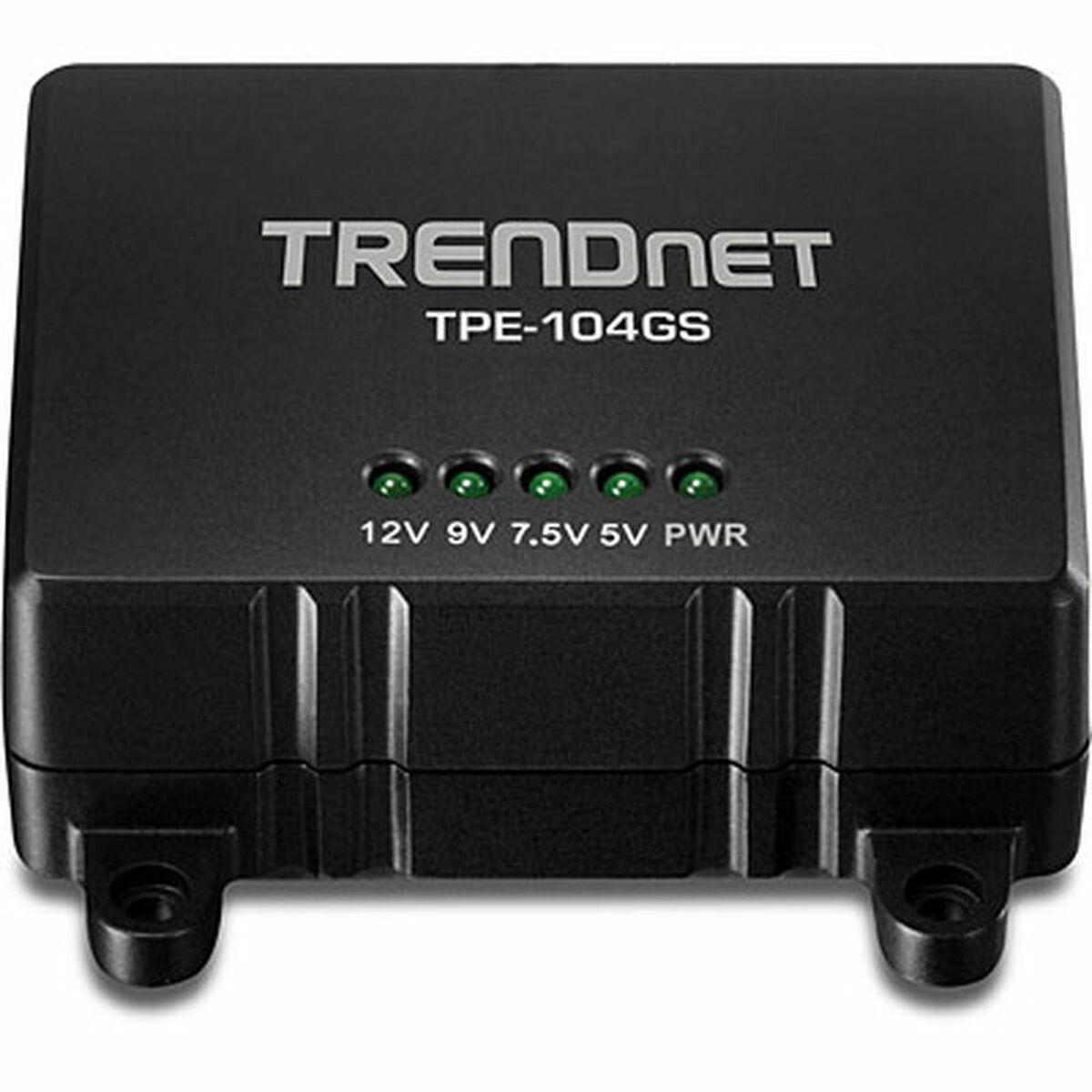 TRENDnet TPE-104GS skirstytuvas Gigabit PoE išvestis 5V/9V/12V
