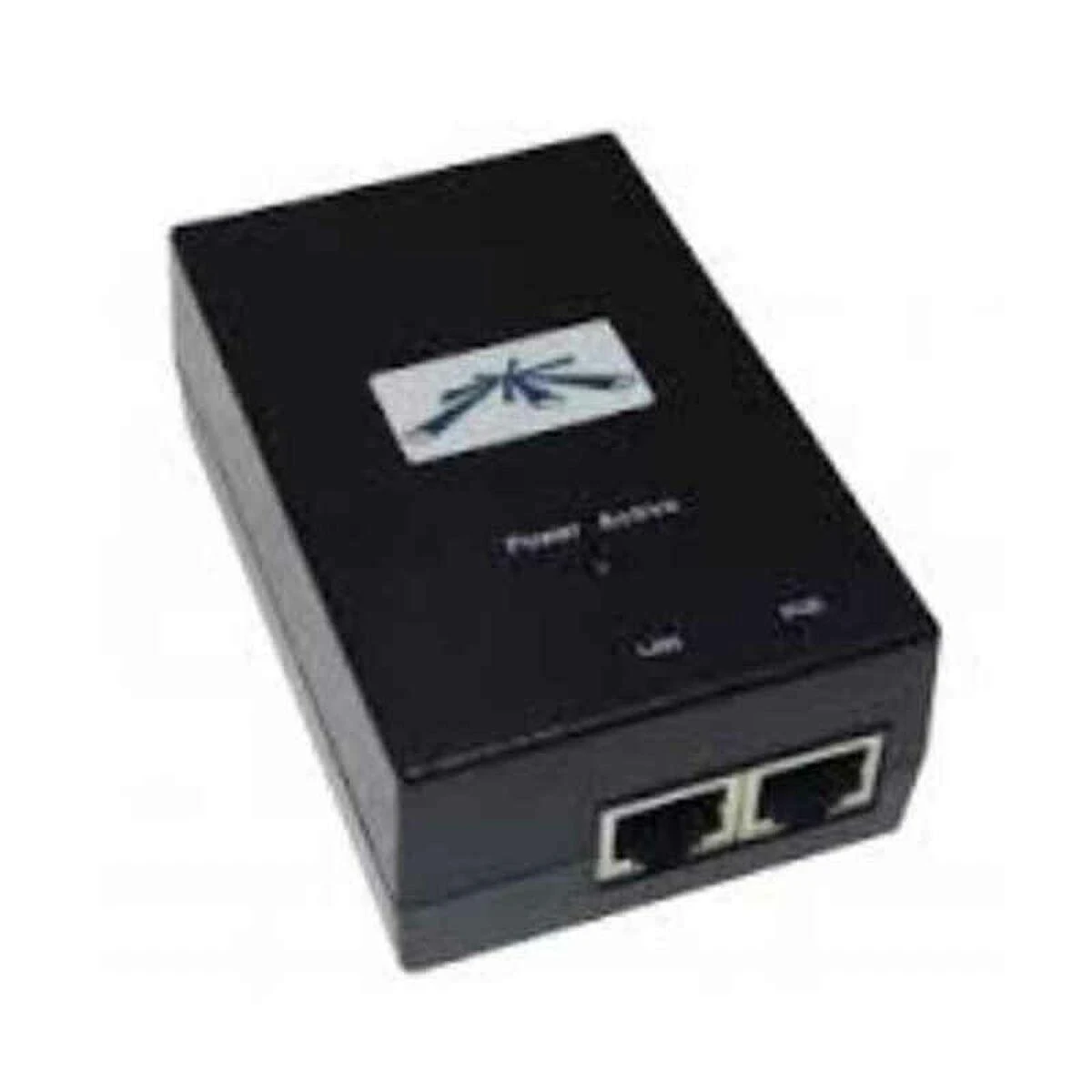 UBIQUITI POE-24-24W Ubiquiti PoE-24 pasyvus PoE adapteris EU, 24V 1A, įžeminimas / ESD apsauga, 24W