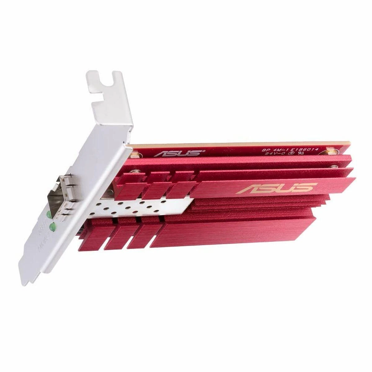 Asus | XG-C100F 10G PCIe tinklo adapteris; SFP+ prievadas, skirtas optinio pluošto perdavimui ir DAC kabeliui | 10/100/1000/10000 Mbit/s
