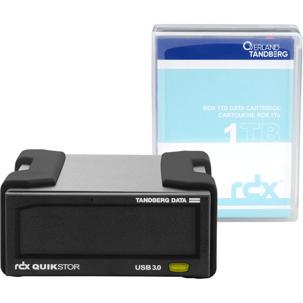 Tandberg RDX 1 TB išorinio disko rinkinys