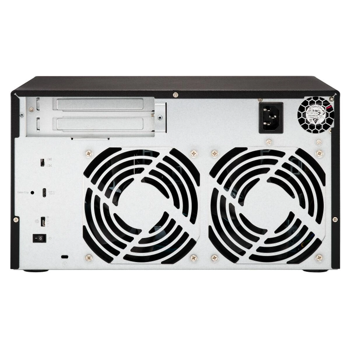 Serveris QNAP TL-D800C saugojimo diskų korpusas 2.5/3.5" HDD / SSD aptvaras Juoda, Pilka
