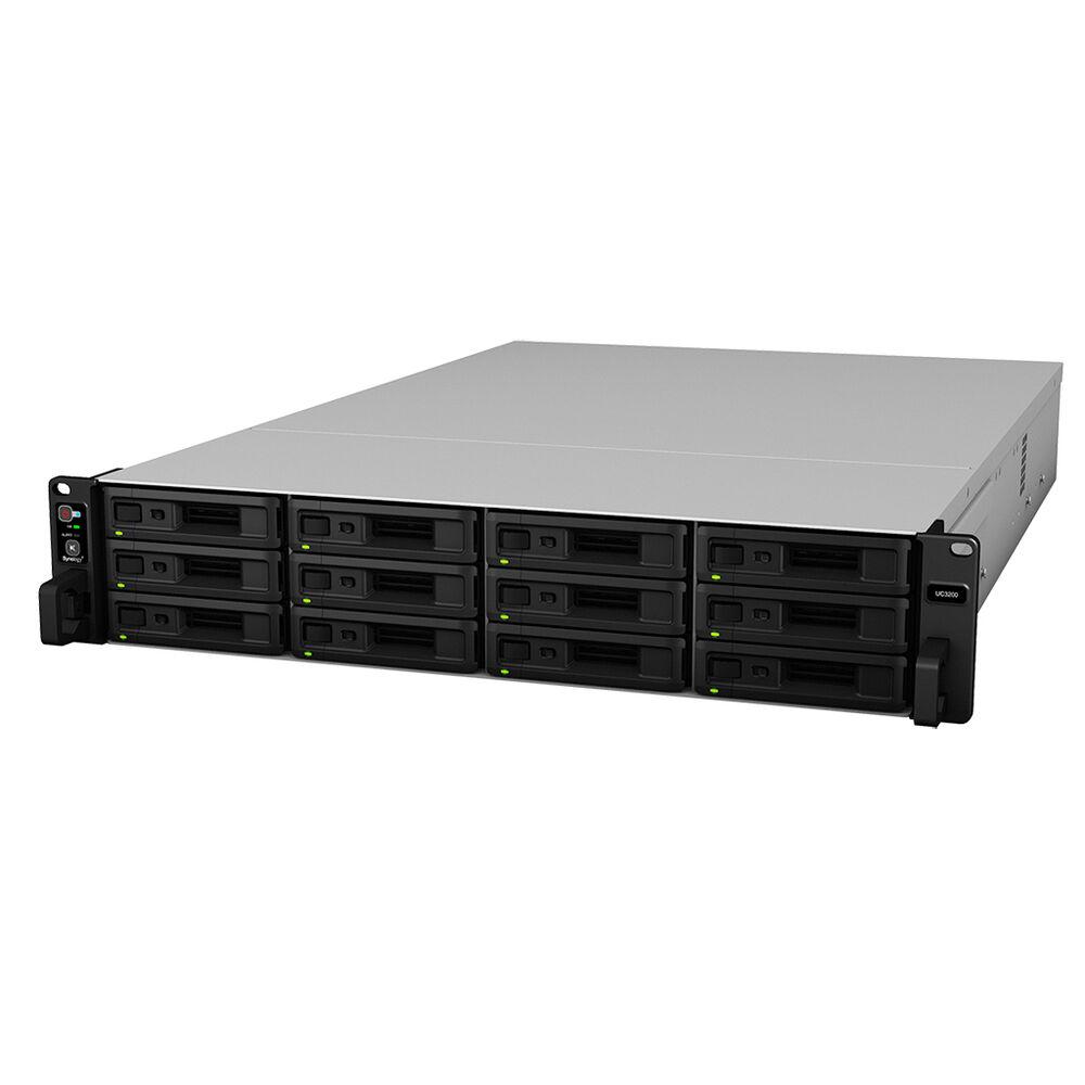 „Synology“ | Rack NAS | UC3200 | Iki 12 HDD/SSD su karštuoju keitimu | „Intel Xeon“ | „Xeon D-1521“ keturių branduolių | Procesoriaus dažnis 2,4 GHz | 8 GB | DDR4