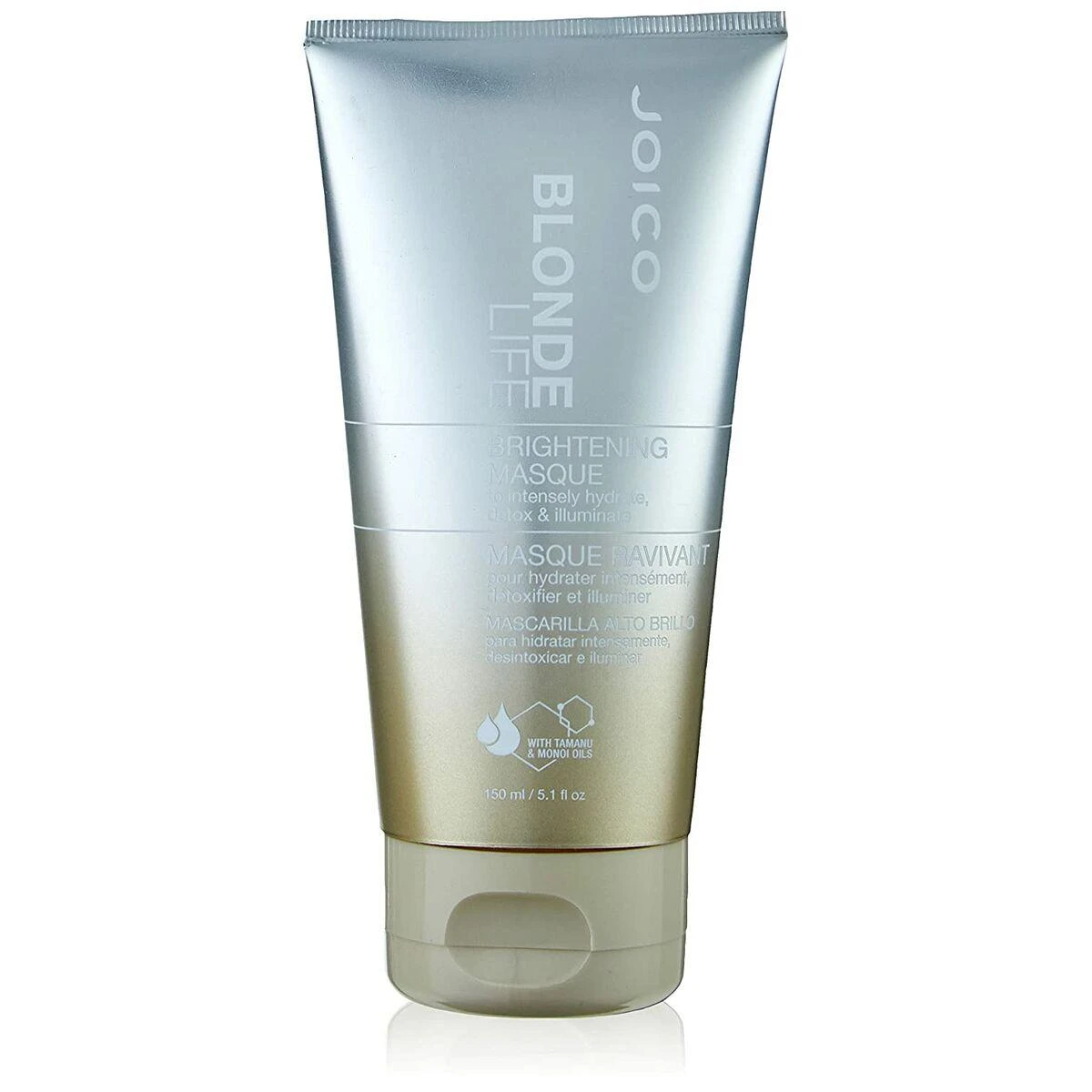 Joico Skirtas šviesiems plaukams Life Brightening Masque spindesio suteikianti kaukė šviesiems plaukams, 150 ml