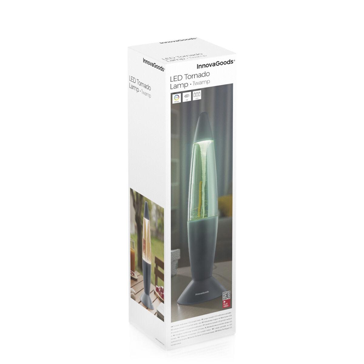 „InnovaGoods“ spalvinga dekoratyvinė LED lempa „Tornado“