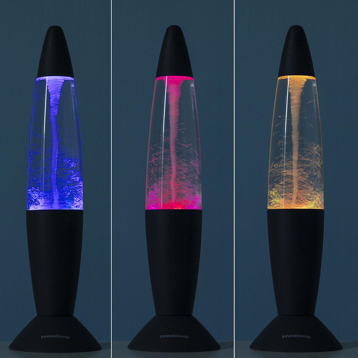 „InnovaGoods“ spalvinga dekoratyvinė LED lempa „Tornado“