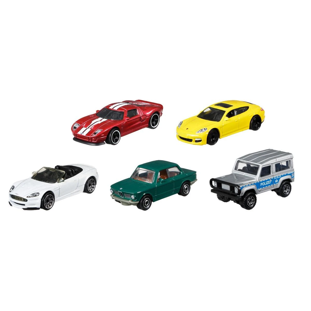 Mattel Penkių Matchbox automodelių rinkinys