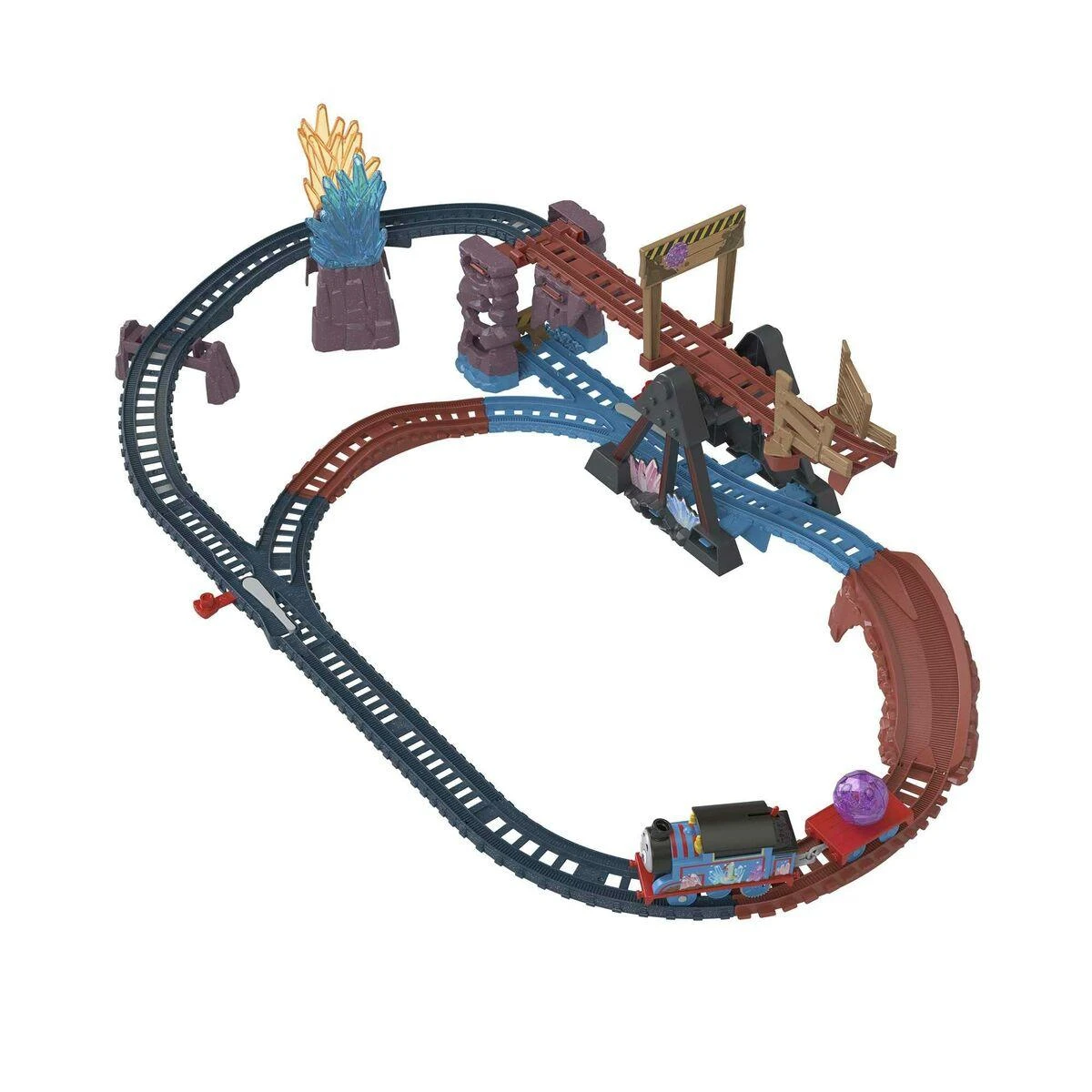 THOMAS & FRIENDS Rinkinys „Kristalų urvo nuotykiai“