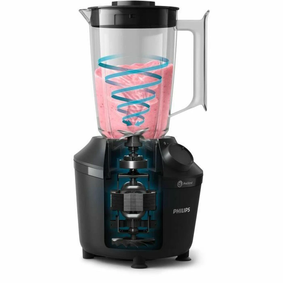 PHILIPS BLENDER.3000,Juodas,450W