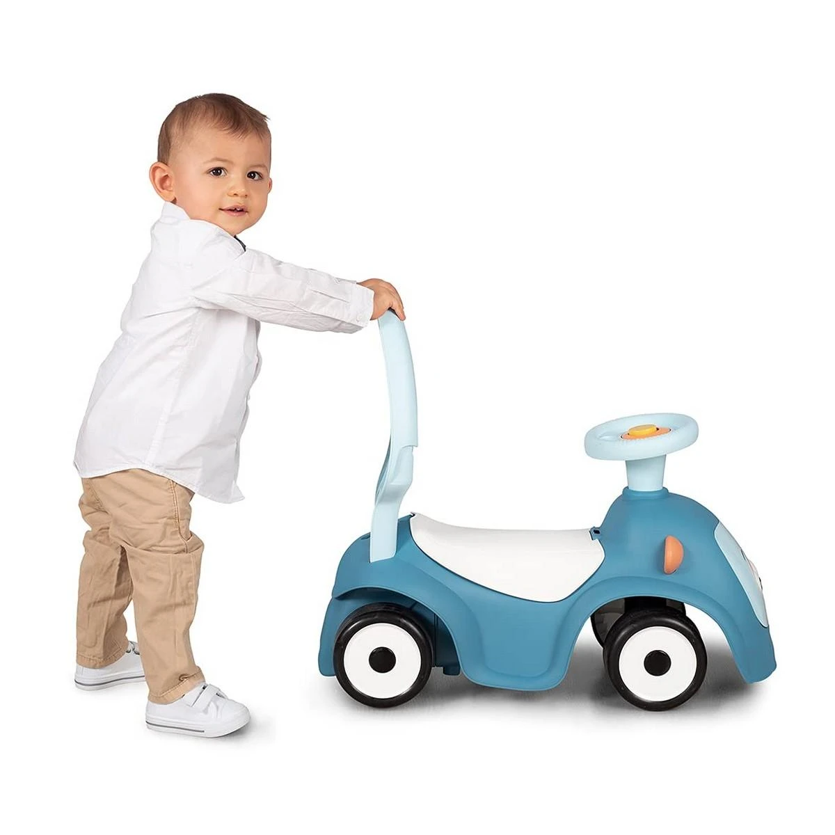 Smoby maestro 3in1 mėlynas važiavimas