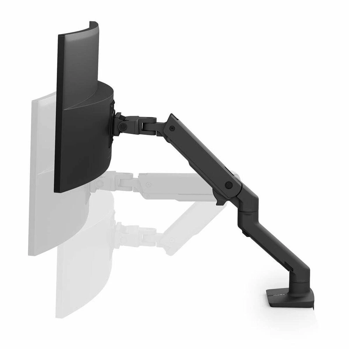 Laikiklis Ergotron - HX Desk Monitorius Arm - matte juodas
