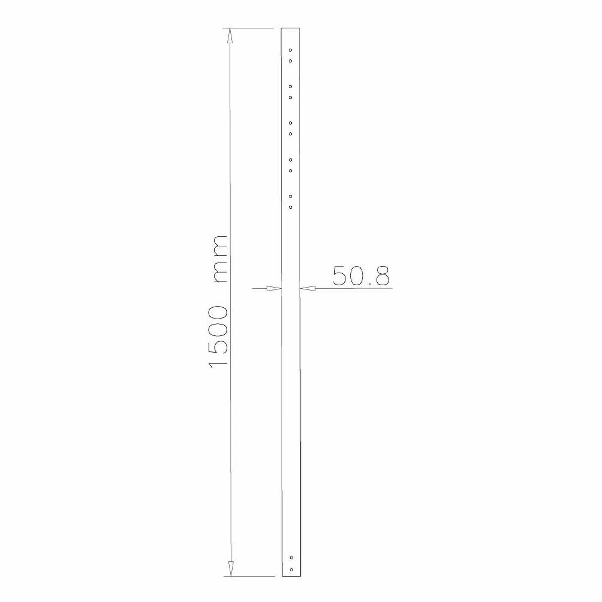 Laikiklis NewStar Neomounts TELEVIZORIAUS ACC MONT EXTENS. POLE/50KG FPMA-CP150BLACK NEOMONTS