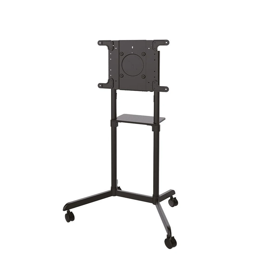 Laikiklis „Neomounts NEWSTAR“ MOBILUSIS PLOKŠČIAEKRANIO GRINDŲ STOVAS (AUKŠTIS: 160 CM) 37–70" Juodas