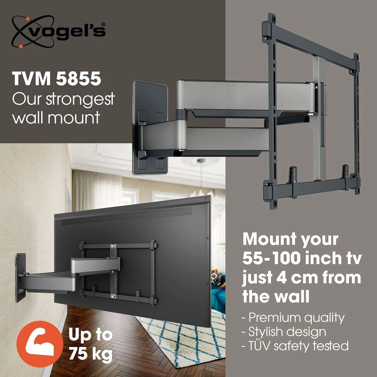 VOGEL'S ELITE TVM5855 TV Laikiklis