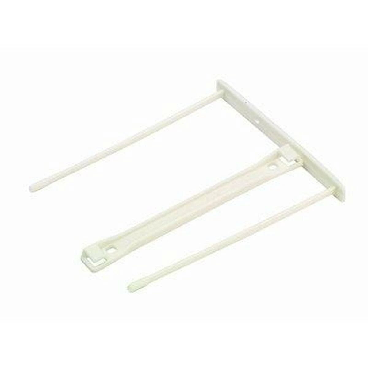 Įsegėlė archyvavimui E-CLIP, Fellowes, dviejų dalių, 100mm, baltos sp.
