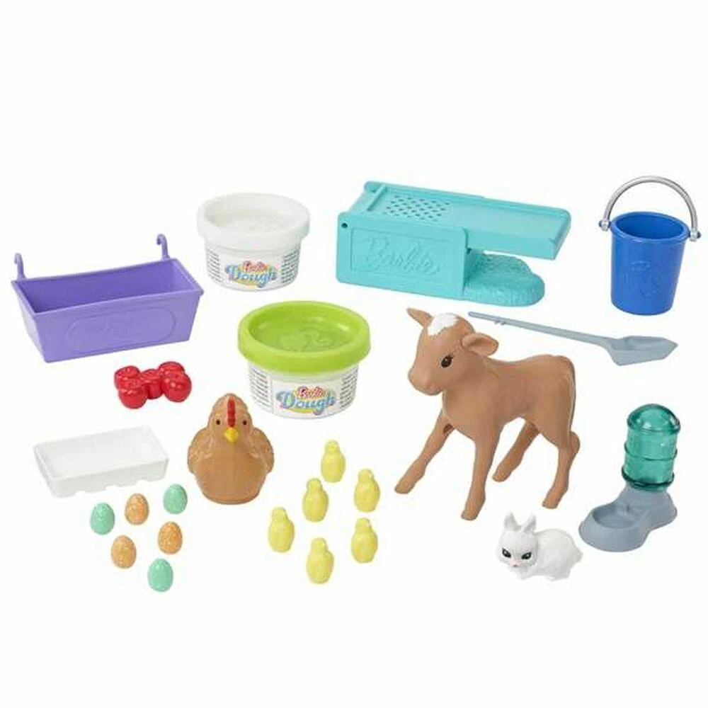 Barbie Mattel Džiaugsmingų viščiukų lėlių Barbė rinkinys HGY88