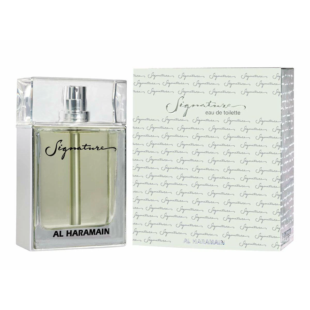 Al Haramain Signature Sidabrinis EDP parfumuotas vanduo Unisex, 100 ml