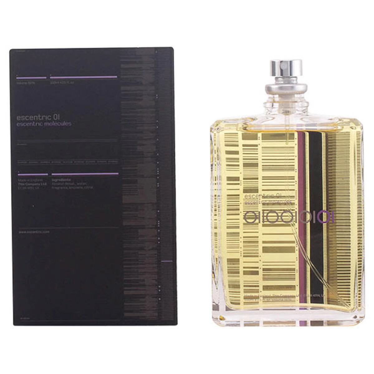 Escentric Molecules Escentric 01 EDT tualetinis vanduo unisex, 100 ml
