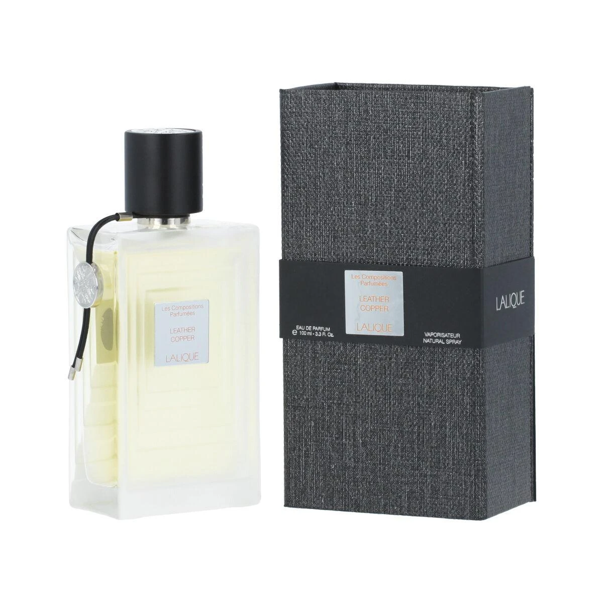 Lalique Leather Copper EDP parfumuotas vanduo unisex, 100 ml