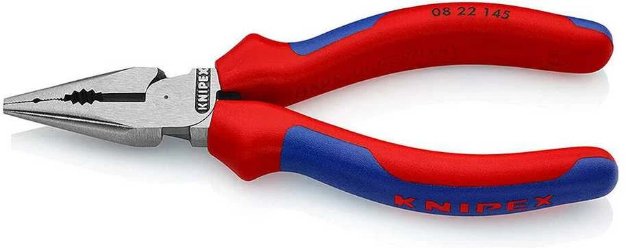 Kombinuotos replės siaurėjančiais galais KNIPEX 0822