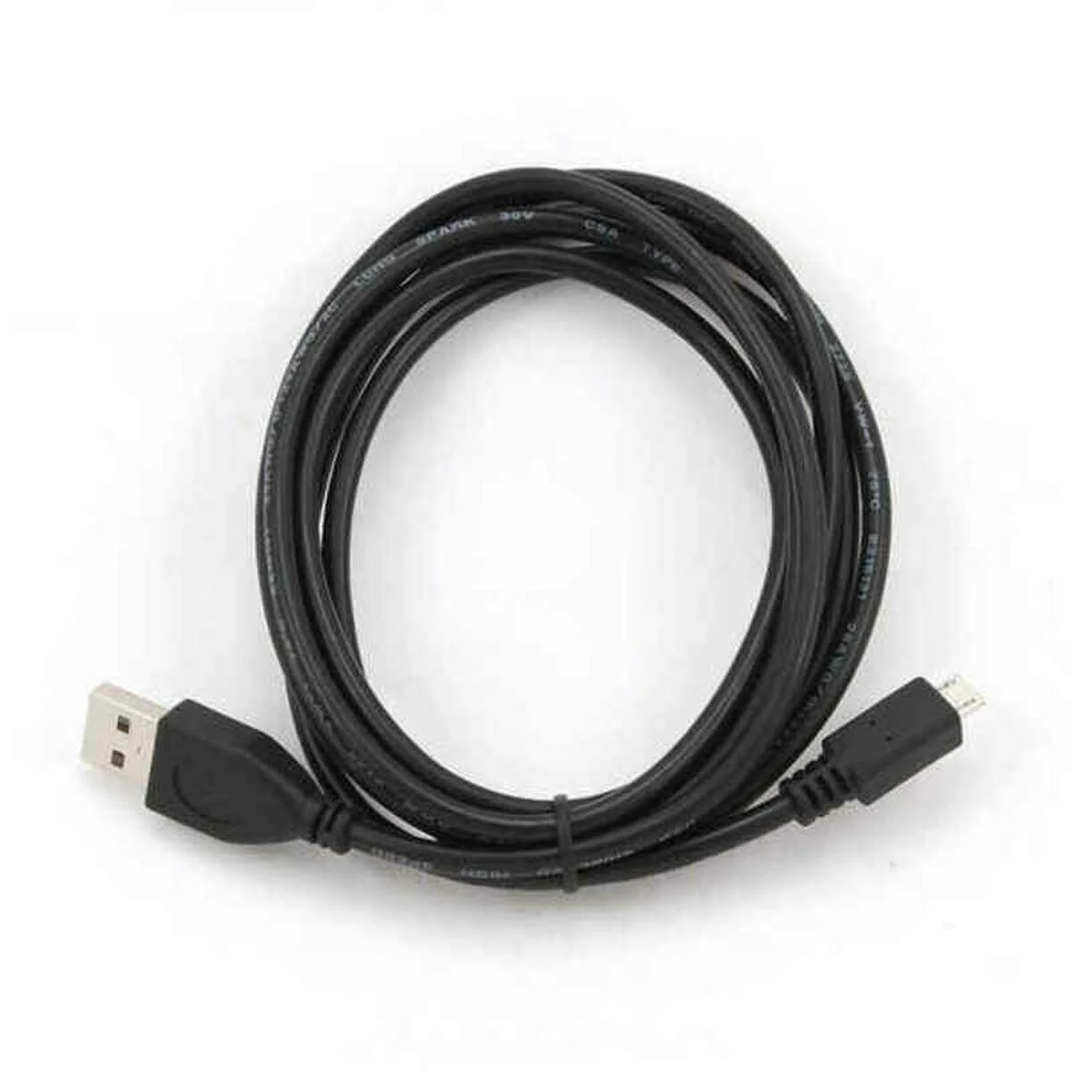 GEMBIRD CCP-MUSB2-AMBM-1M micro USB kabelis 2.0 AM-MBM5P 1m